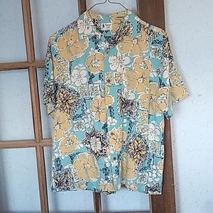 💥Vintage  Silk 1969 Casual button down